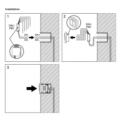 Acoplador DALI-2 - NFC programable - 4 pulsadores