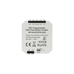 Acoplador DALI-2 - NFC programable - 4 pulsadores