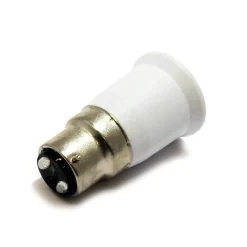 Adaptador B22 a rosca E27