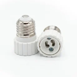 Adaptador conversor de rosca E27 a casquillo GU10
