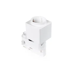 Adaptador SCHUKO para luminarias LED en carril trifásico