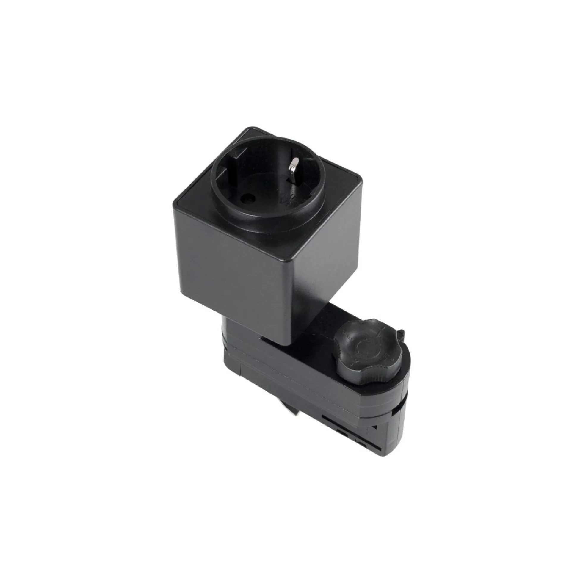 Adaptador SCHUKO para luminarias LED en carril trifásico