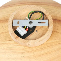 Aplique de diseño en madera "RIANNE" -  G9 - Ø28cm