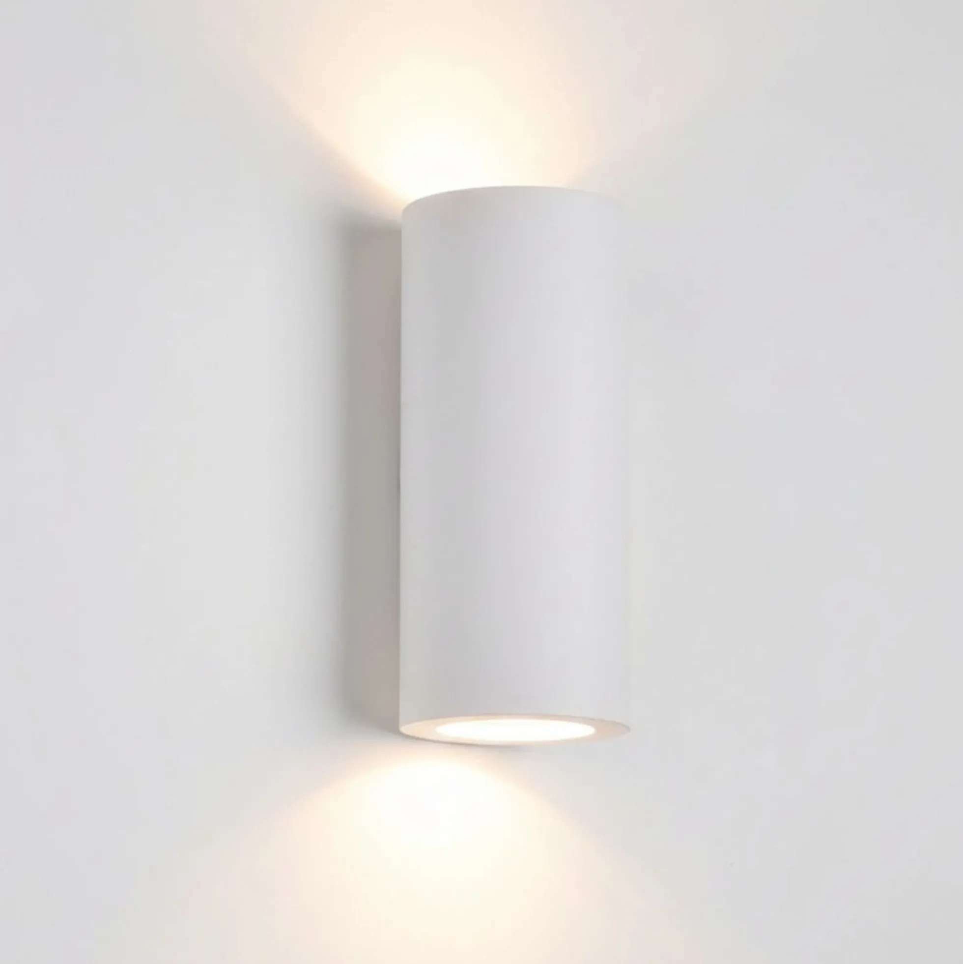 Aplique de escayola o yeso de pared "LINDA" 2xGU10