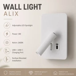 Aplique de pared 