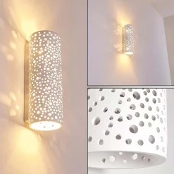 Aplique de pared bidireccional en escayola