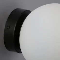 Aplique de pared bola cristal