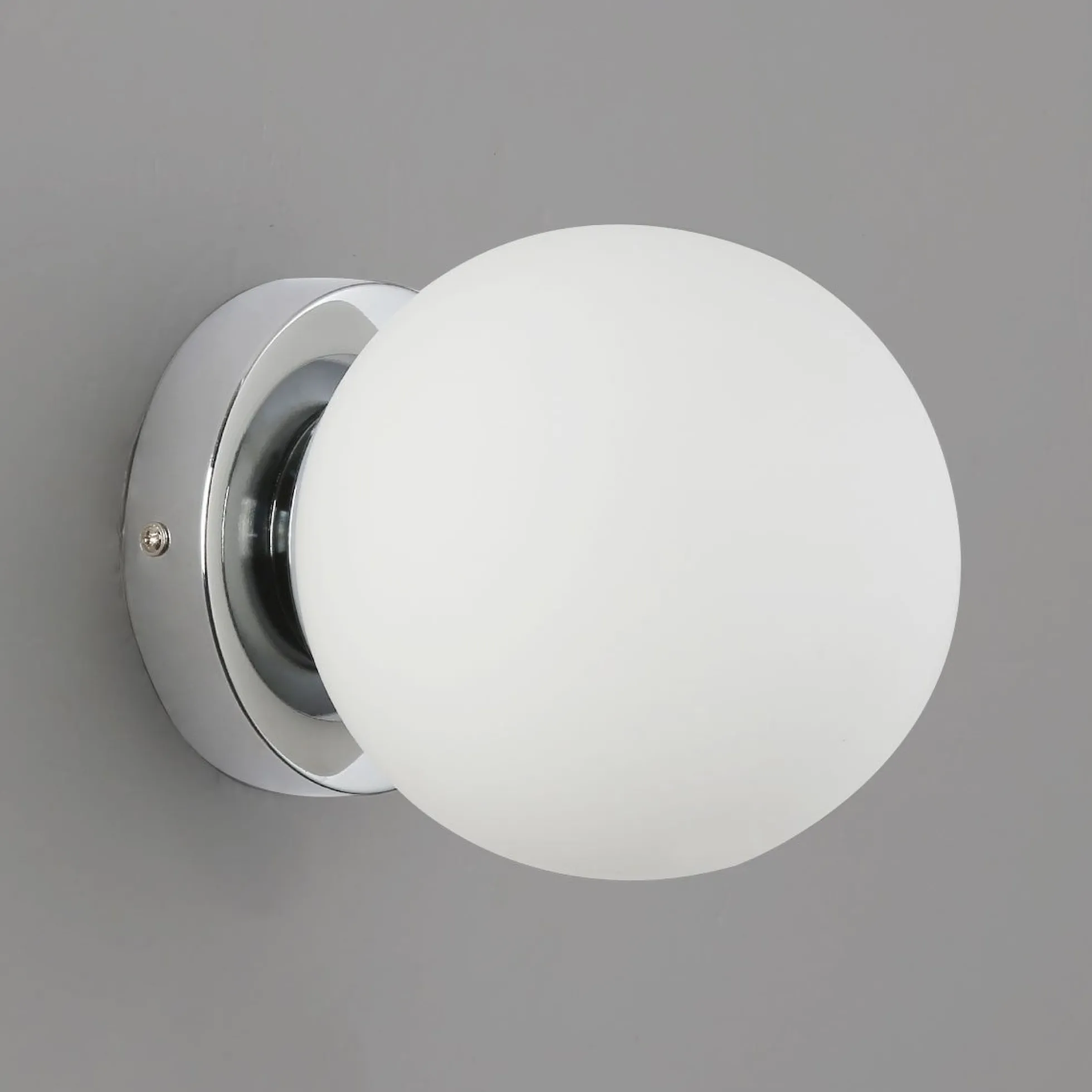 Aplique de pared bola cristal "AVA" - E27 - IP44