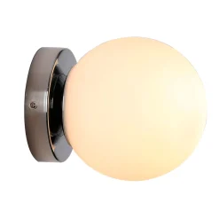 Aplique de pared bola cristal
