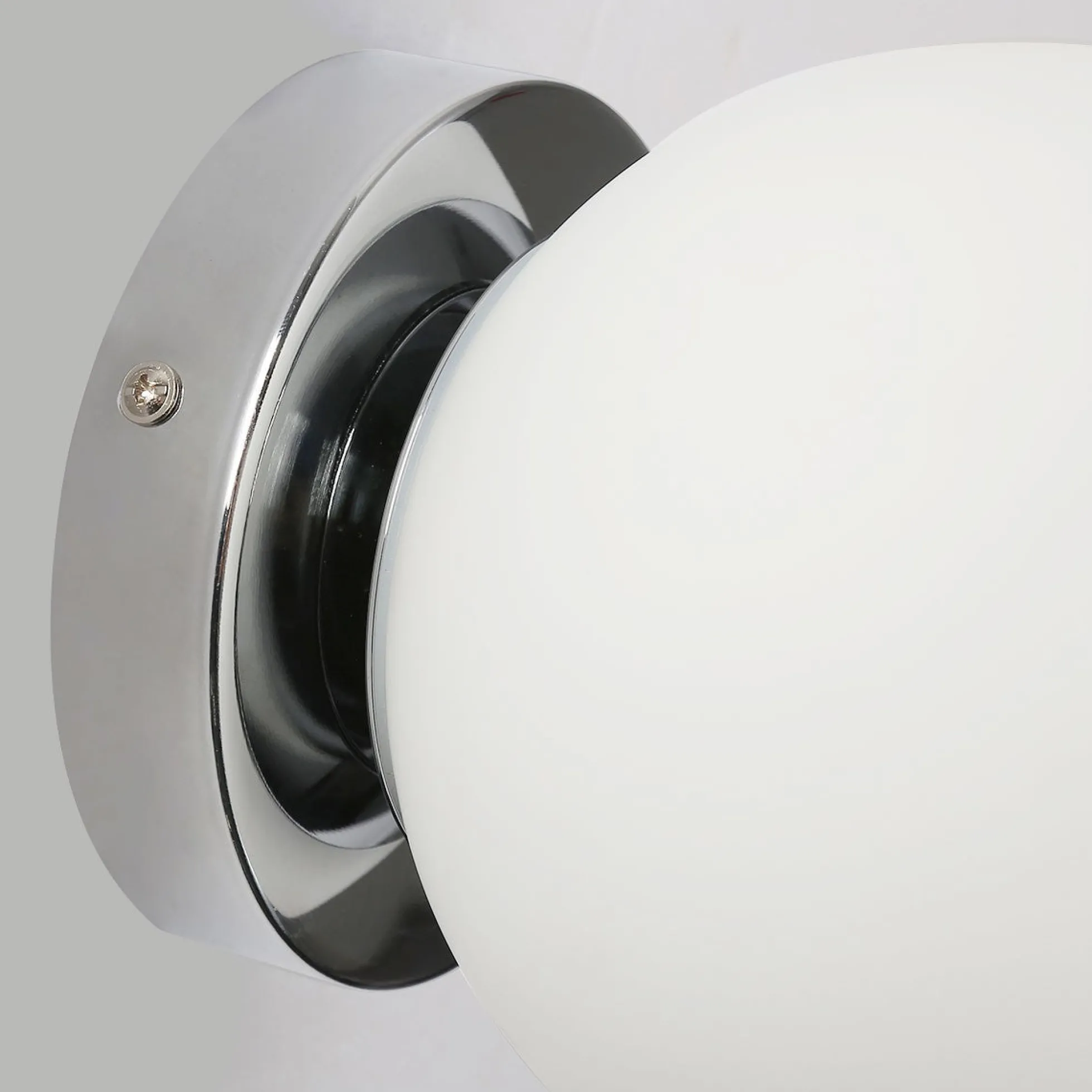 Aplique de pared bola cristal "AVA" - E27 - IP44