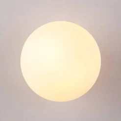 Aplique de pared bola cristal