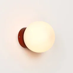 Aplique de pared bola cristal