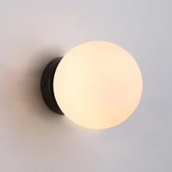 Aplique de pared bola cristal