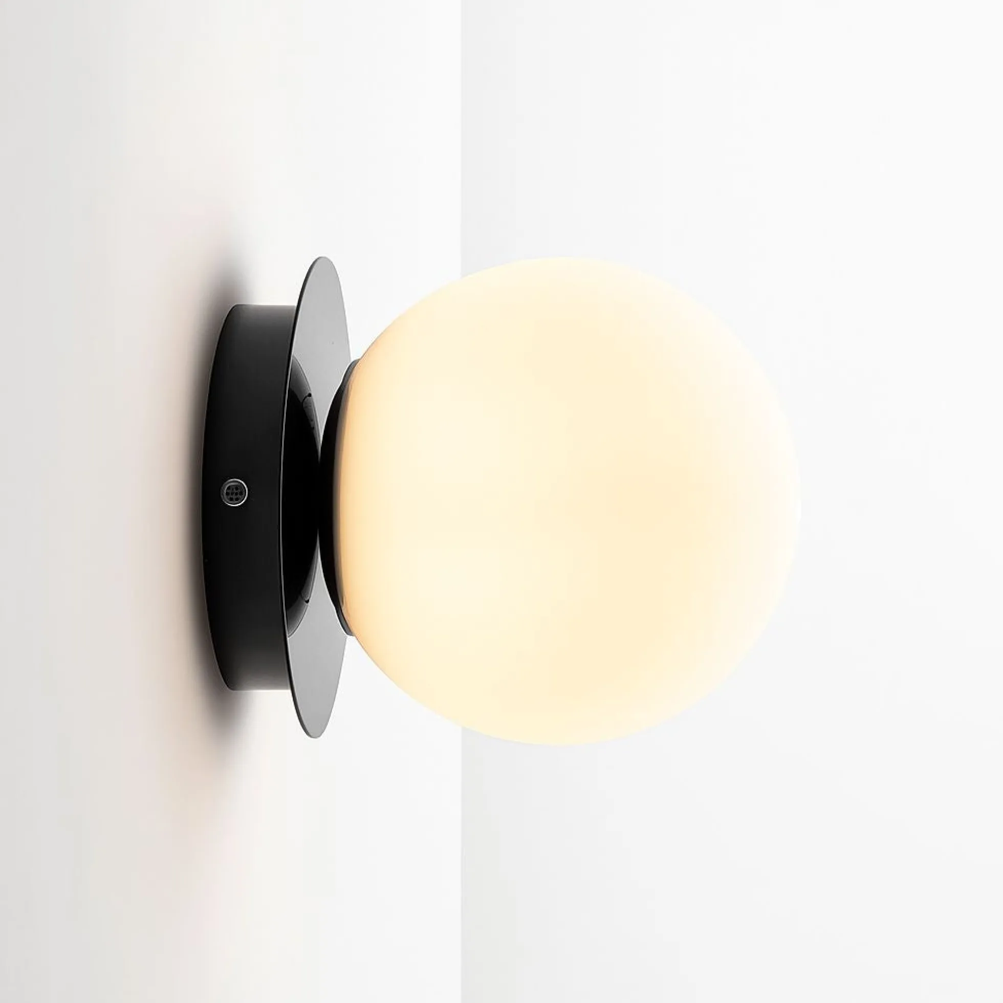 Aplique de pared bola cristal "ARCE" - E27 - Ø 15cm