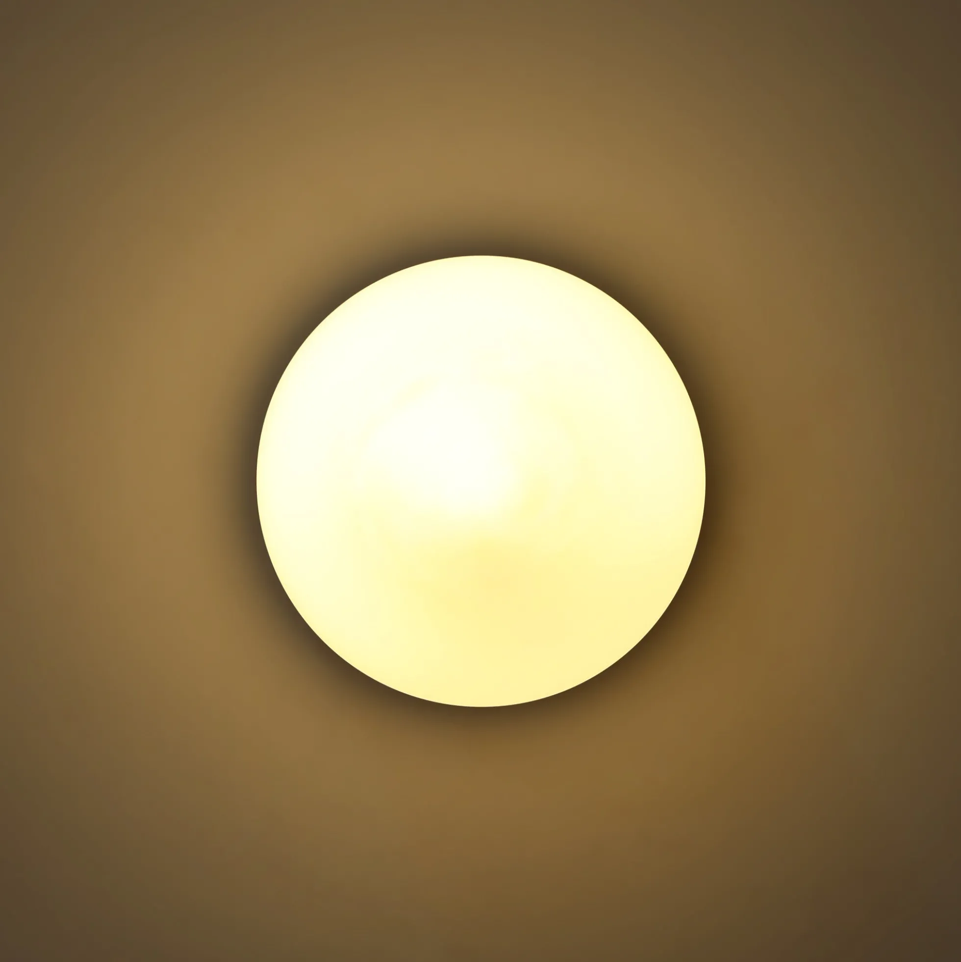 Aplique de pared bola cristal "ARCE" - E27 - Ø 15cm