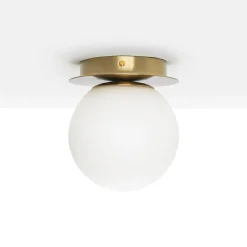 Aplique de pared bola cristal