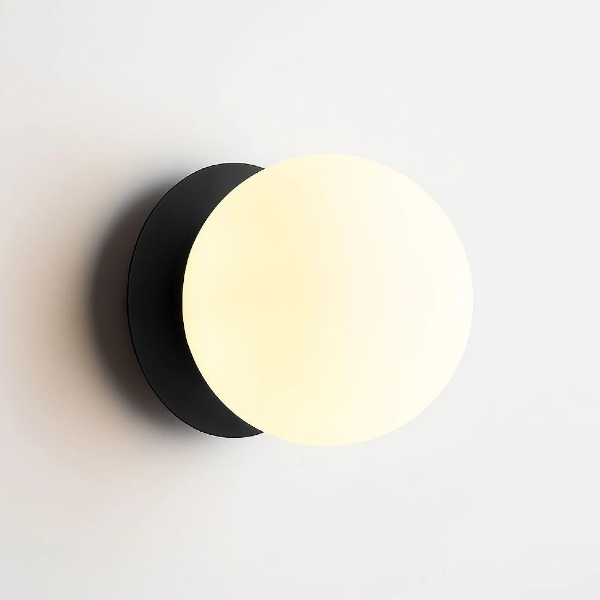 Aplique de pared bola cristal "ARCE" - E27 - Ø 15cm