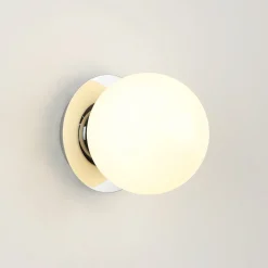 Aplique de pared bola cristal