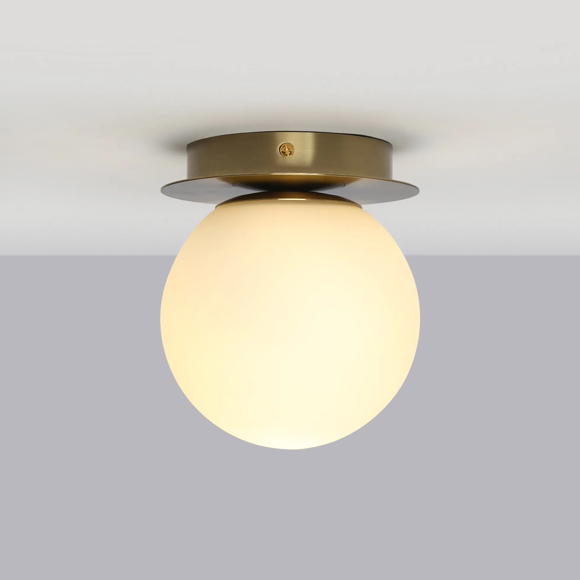 Aplique de pared bola cristal "ARCE" - E27 - Ø 15cm