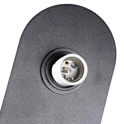 Aplique de pared bola cristal