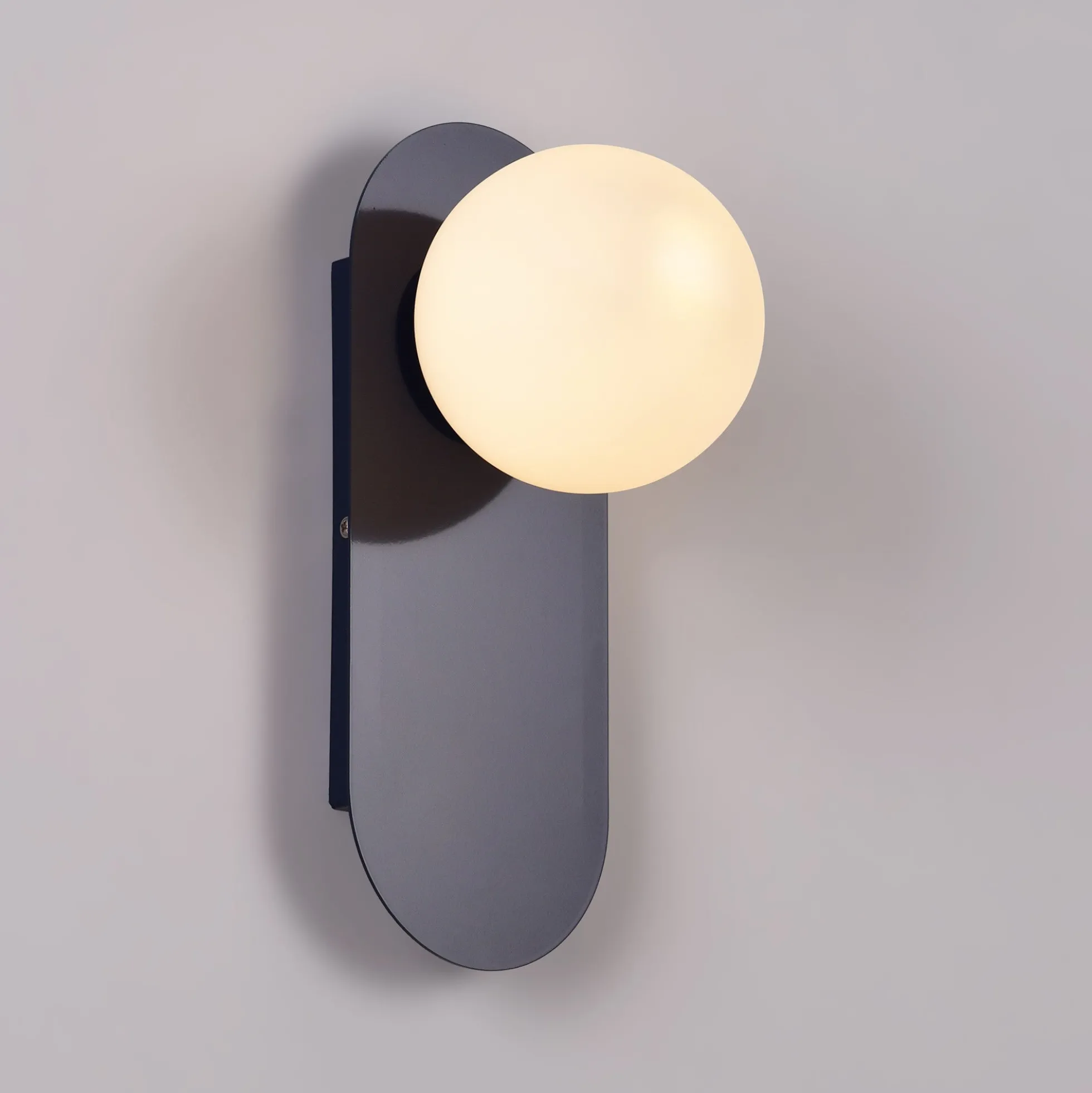 Aplique de pared bola cristal "Brian" - E27