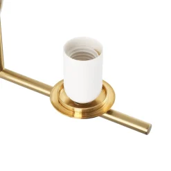 Aplique de pared bola cristal "ATOM" - E27 - Ø 15cm