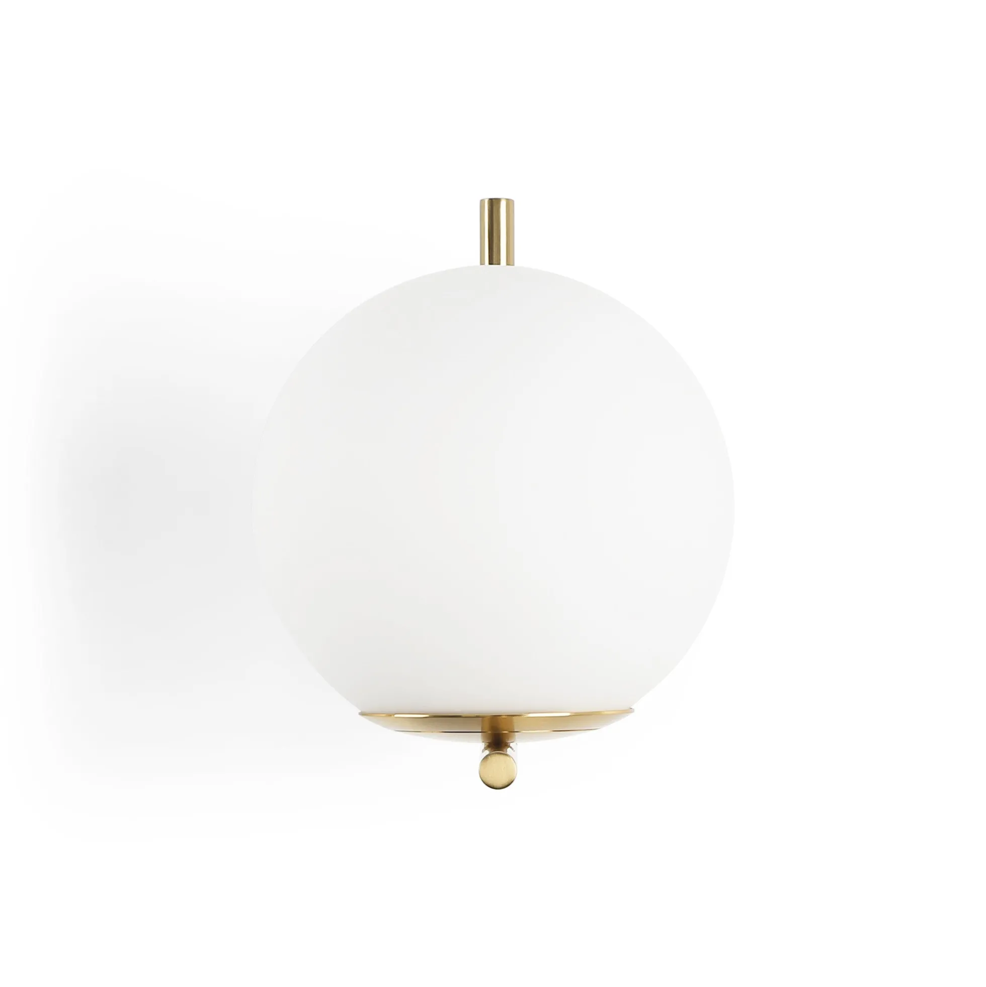 Aplique de pared bola cristal "ATOM" - E27 - Ø 15cm