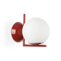 Aplique de pared bola cristal