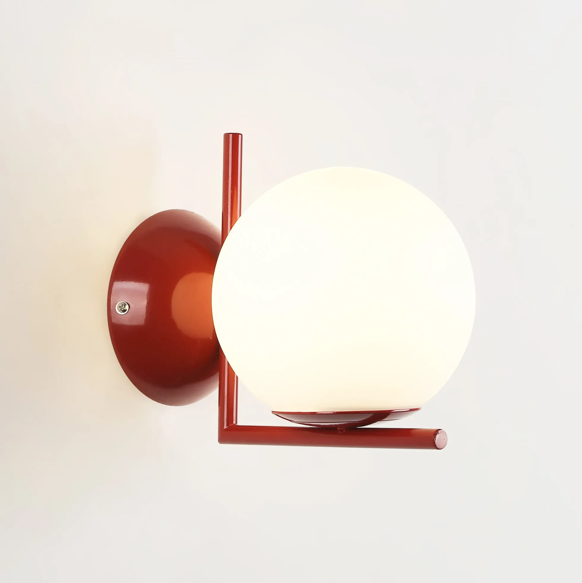 Aplique de pared bola cristal "ATOM" - E27 - Ø 15cm
