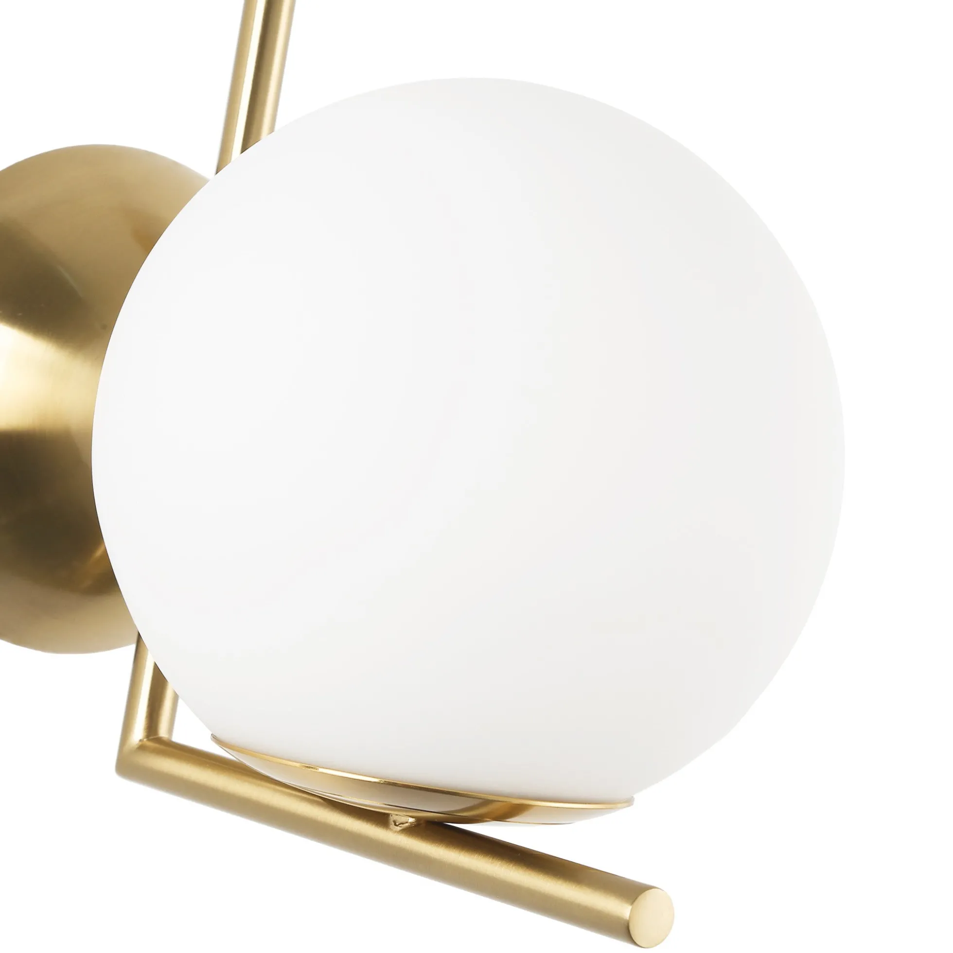Aplique de pared bola cristal "ATOM" - E27 - Ø 15cm