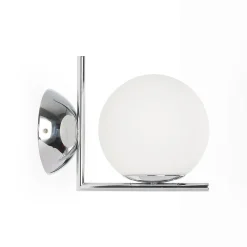 Aplique de pared bola cristal