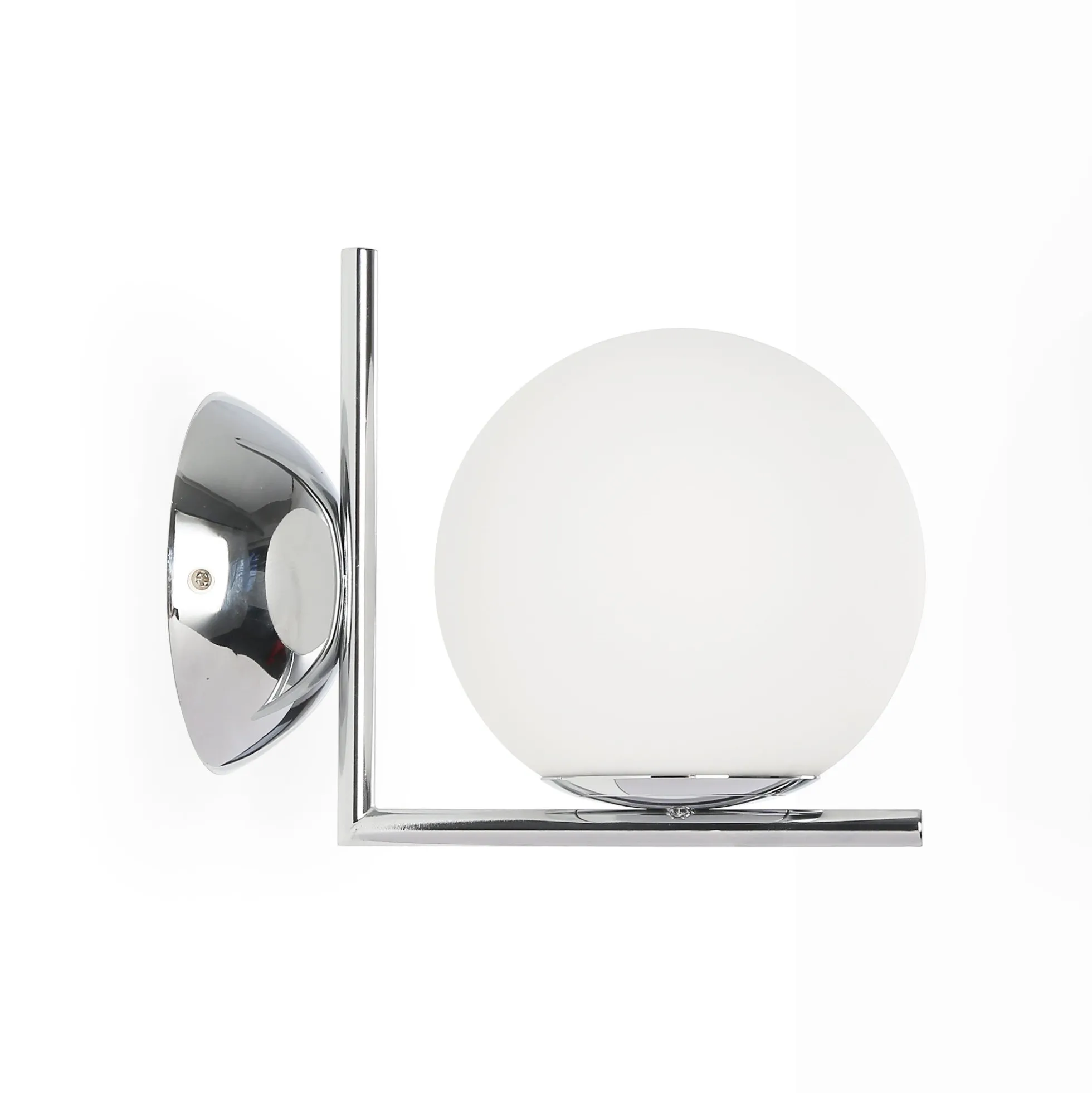 Aplique de pared bola cristal "ATOM" - E27 - Ø 15cm