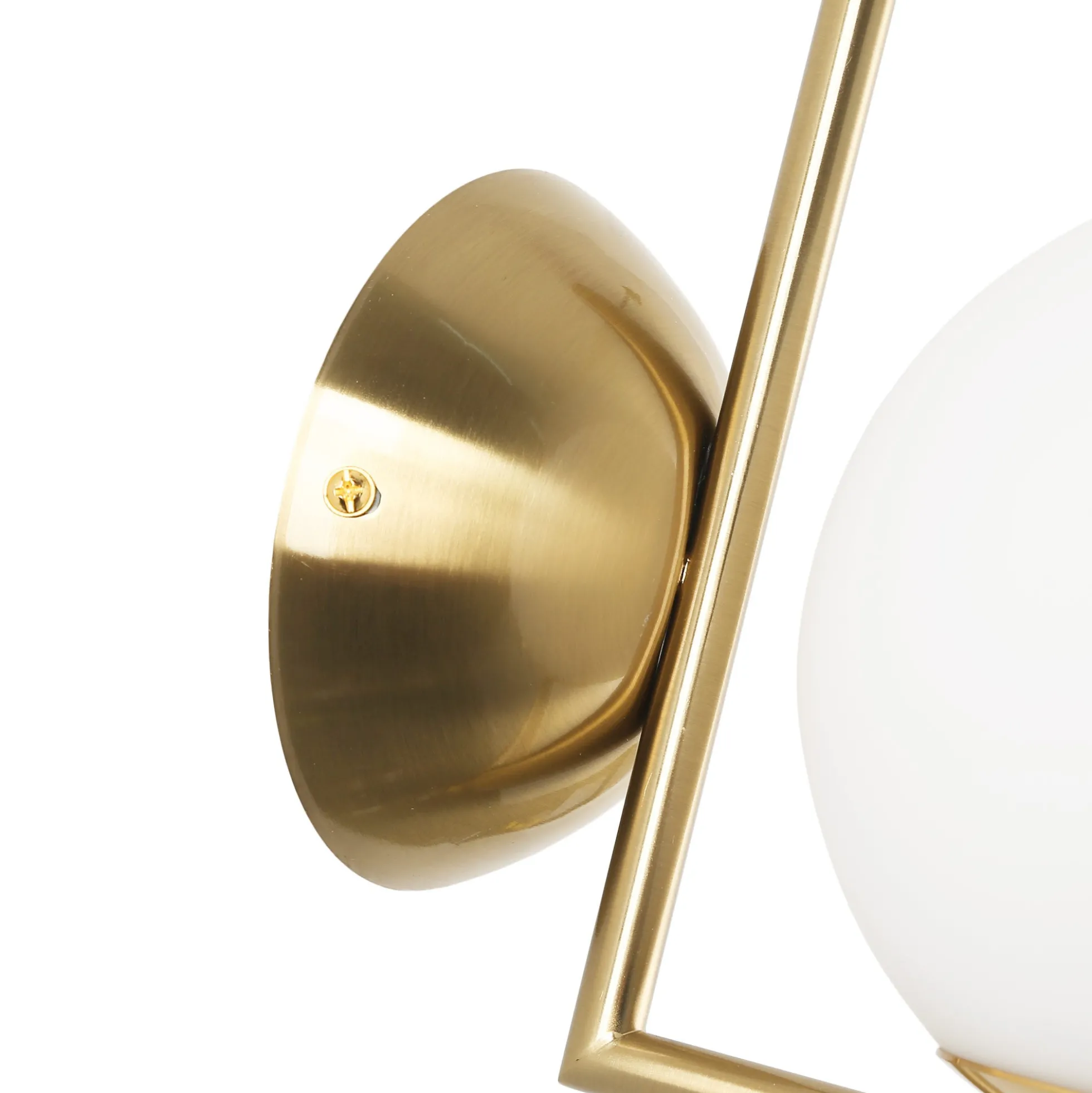 Aplique de pared bola cristal "ATOM" - E27 - Ø 15cm