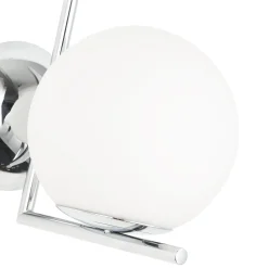 Aplique de pared bola cristal