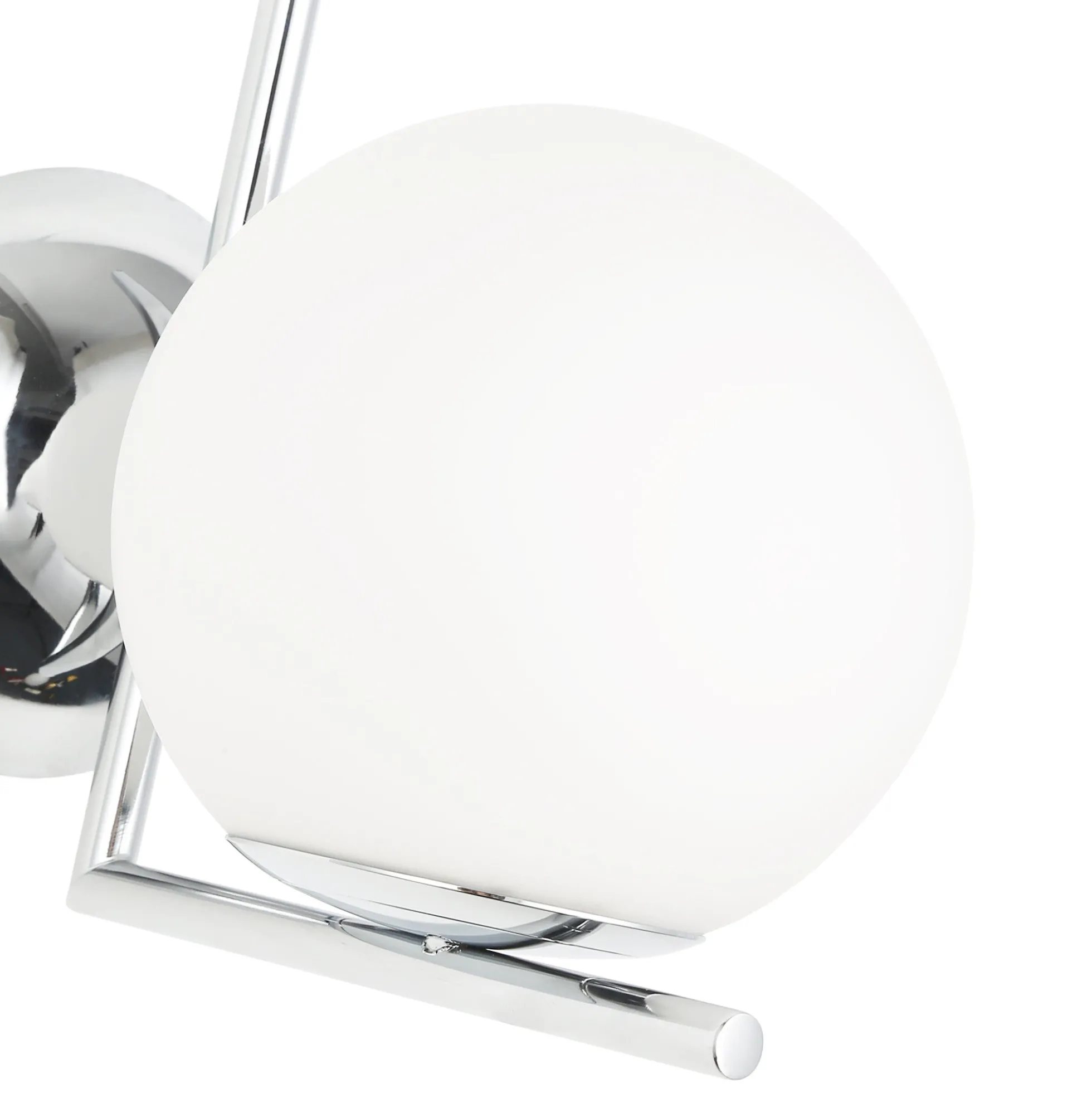 Aplique de pared bola cristal "ATOM" - E27 - Ø 15cm
