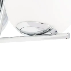 Aplique de pared bola cristal