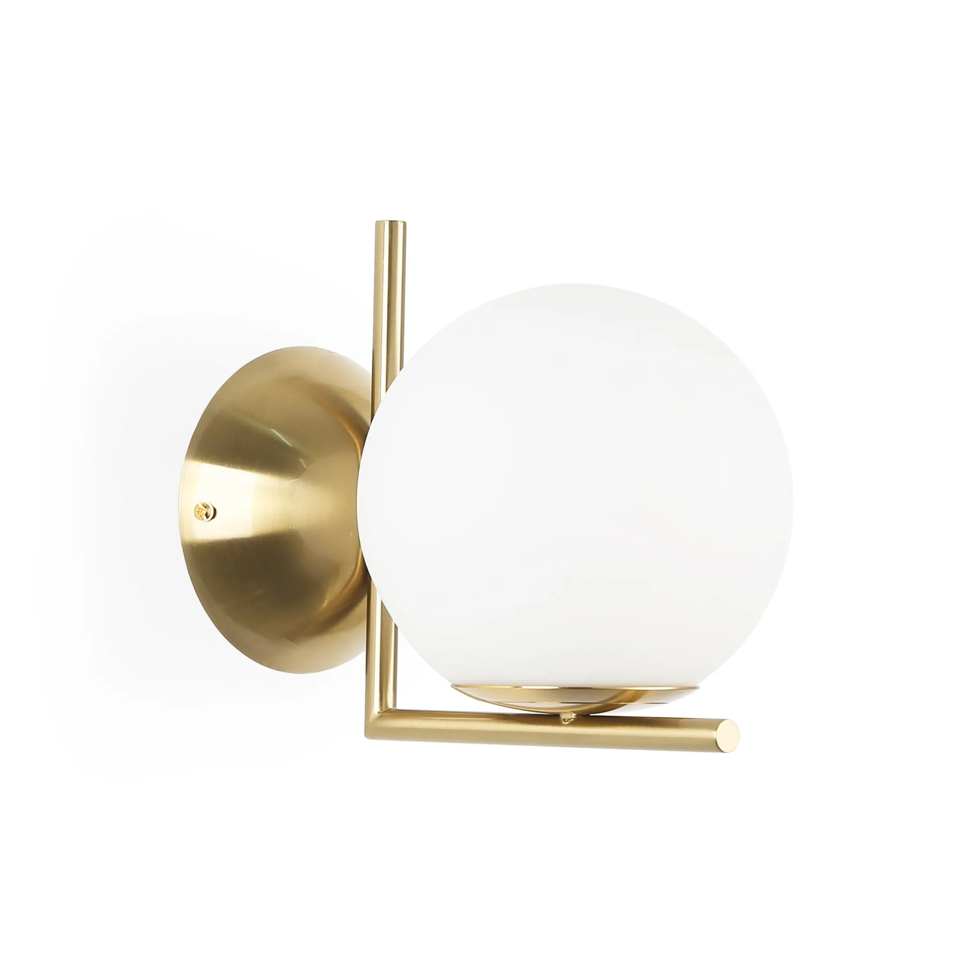 Aplique de pared bola cristal "ATOM" - E27 - Ø 15cm