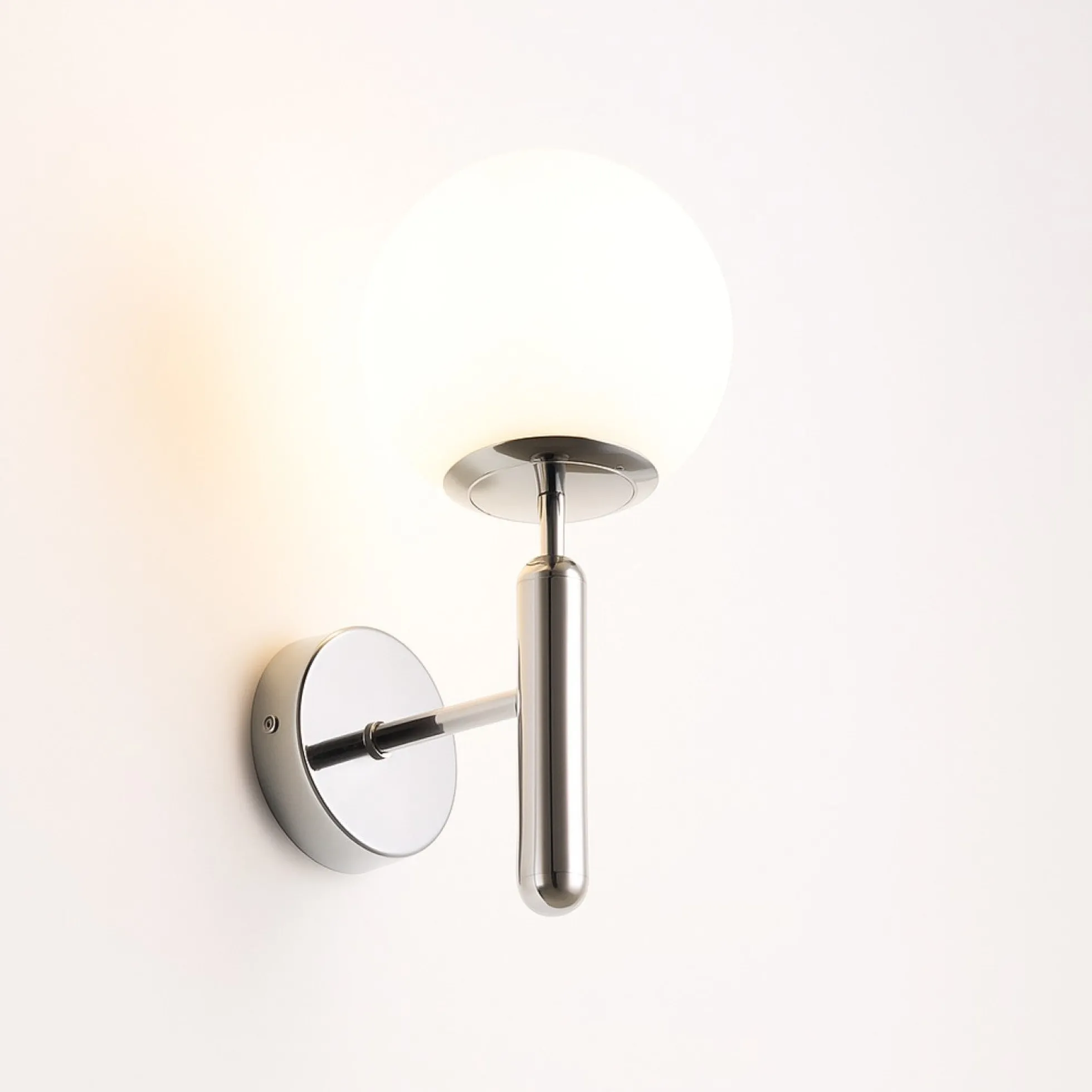Aplique de pared bola cristal "Elsa" - E14