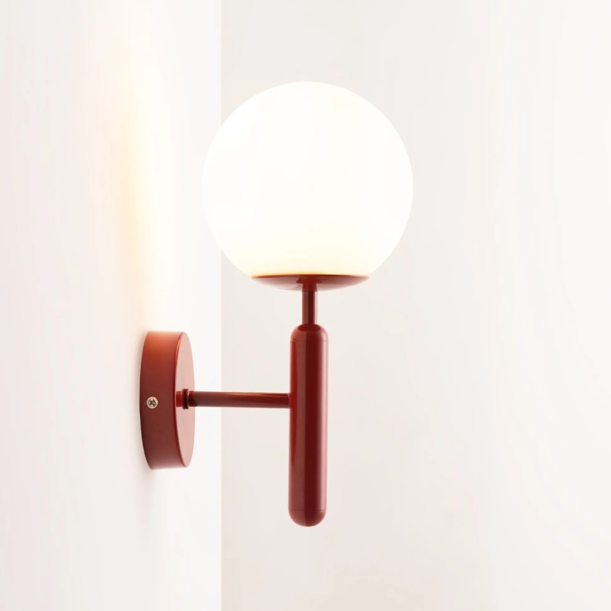 Aplique de pared bola cristal "Elsa" - E14