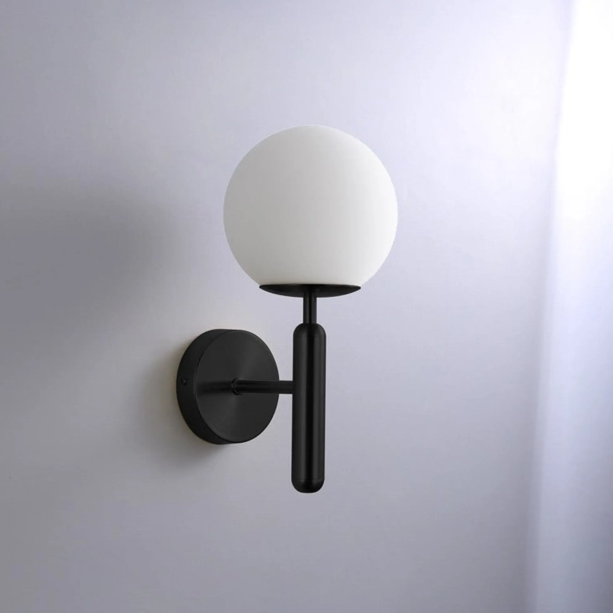 Aplique de pared bola cristal "Elsa" - E14