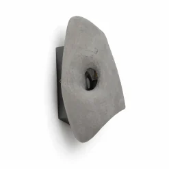Aplique de pared cemento "GEODE" - Diseño orgánico - 1xG9