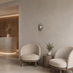 Aplique de pared cemento