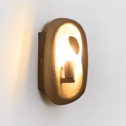 Aplique de pared cemento "GRES" - Diseño orgánico - 1xG9