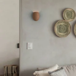 Aplique de pared cemento