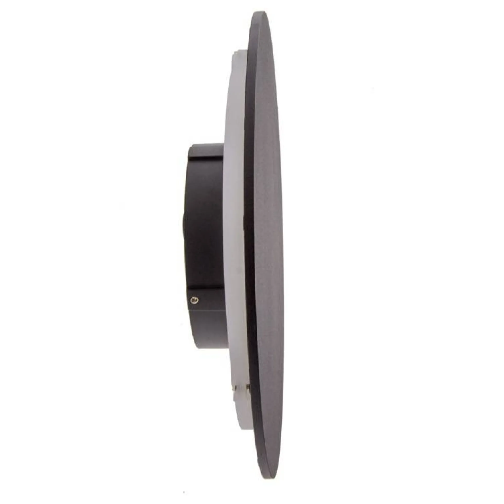 Aplique de pared circular "Eclipse" 12W - Chip Samsung - Luz cálida - IP44 - Ø 25cm