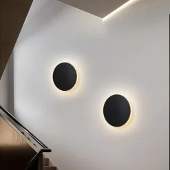 Aplique de pared circular