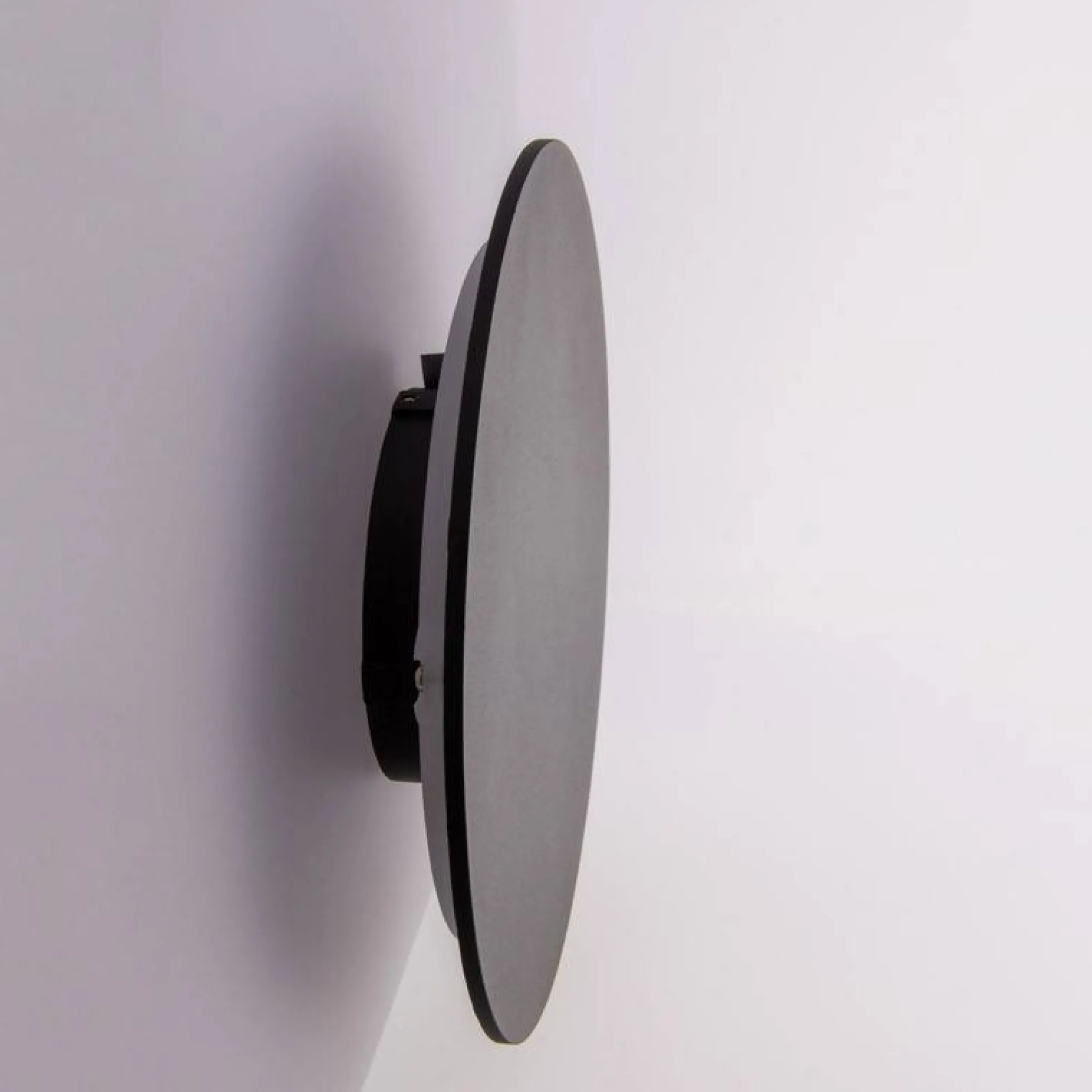 Aplique de pared circular "Eclipse" 12W - Chip Samsung - Luz cálida - IP44 - Ø 25cm