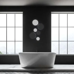 Aplique de pared circular