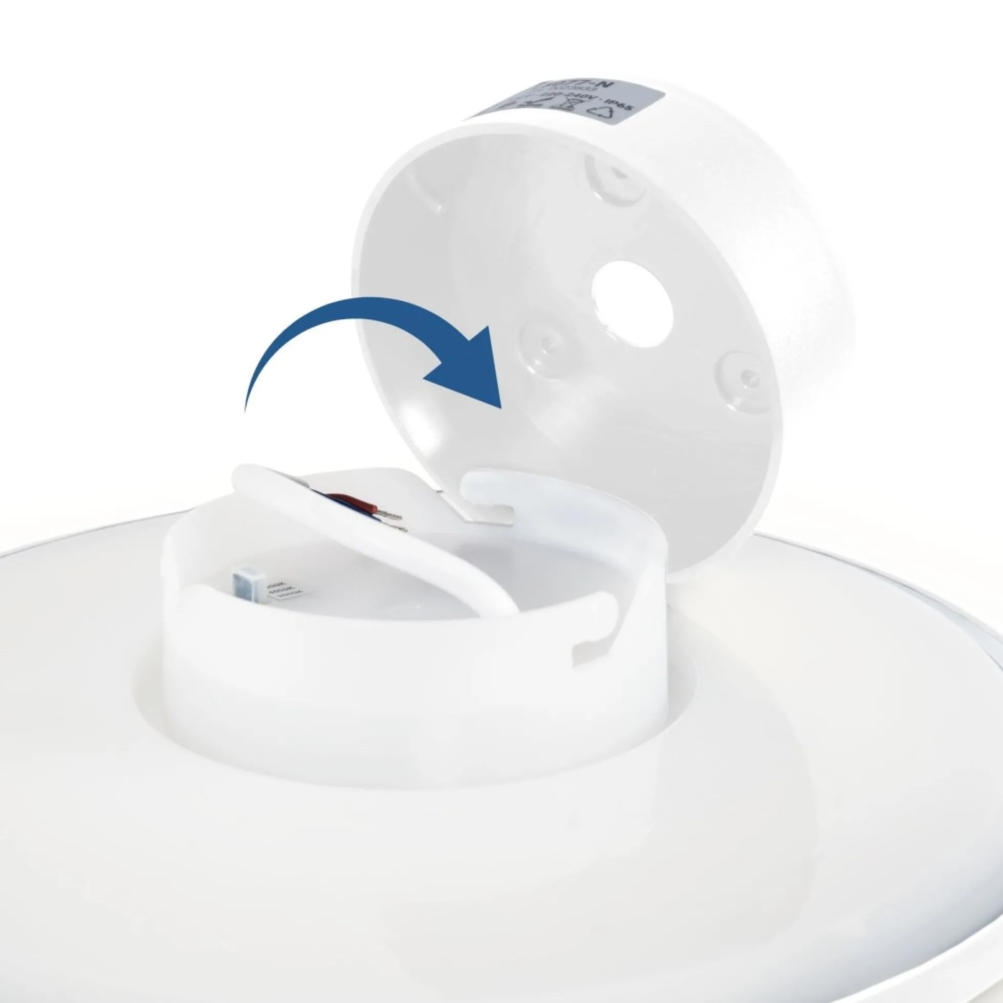 Aplique de pared circular "Eclipse" 18W - CCT - IP65