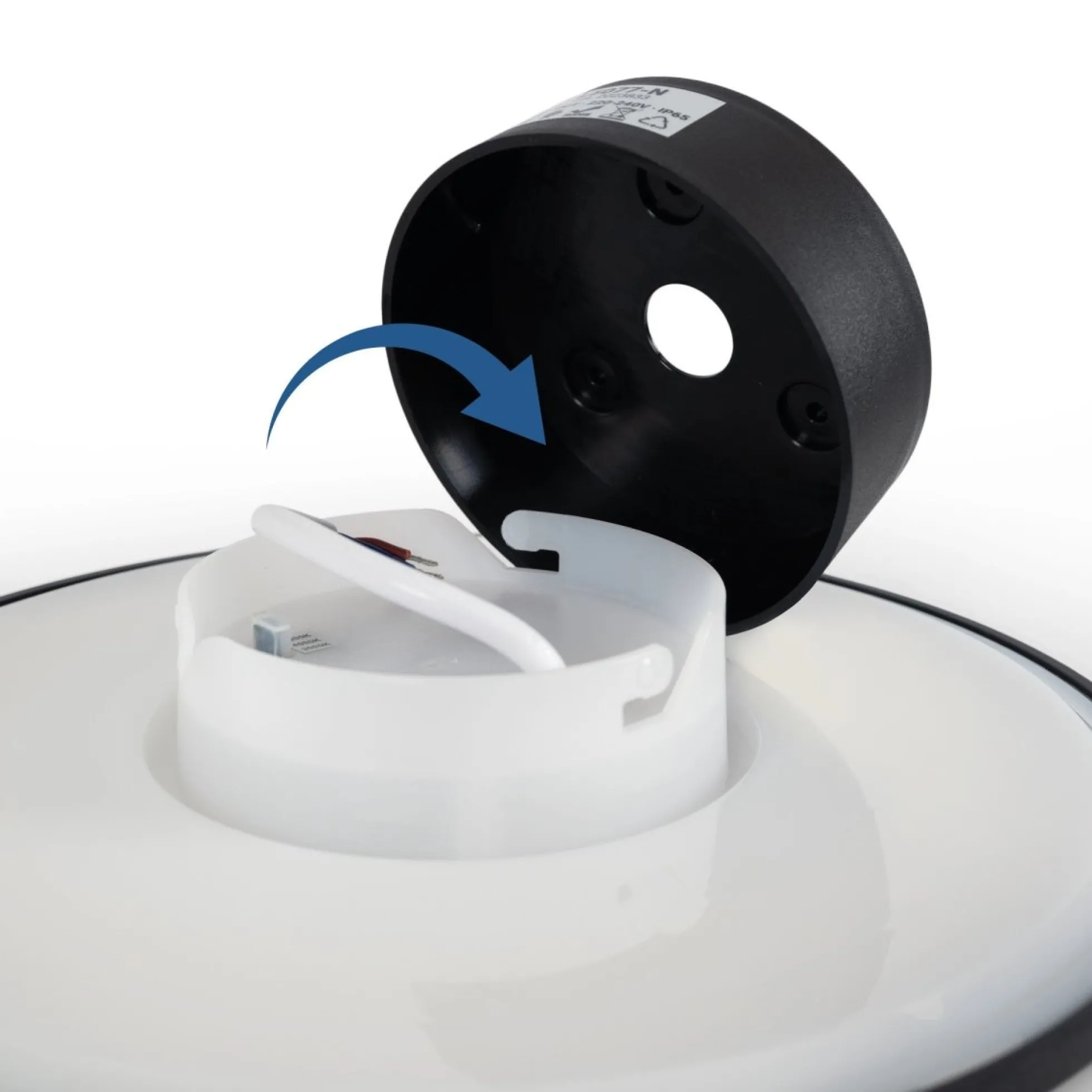 Aplique de pared circular "Eclipse" 18W - CCT - IP65